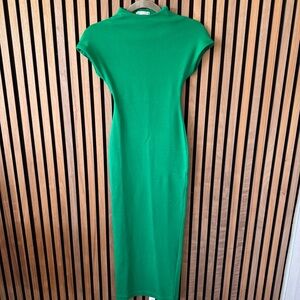 *SOLD* Zara Vibrant Green Maxi Bodycon Dress